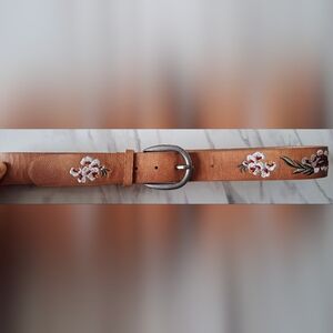 Beautiful Embroidered Camel Belt